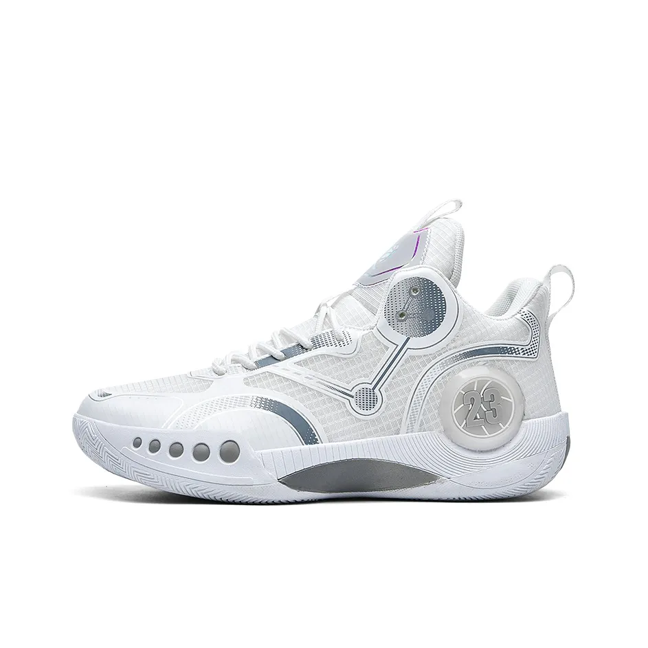 Черный хвост оленя амортизация противоскользящий устойчивый к истиранию дышащий термический высокий топ баскетбольные кроссовки унисекс