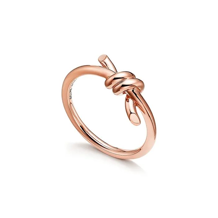 TIFFANY & CO. Karat Gold Rings Women's Rose Gold