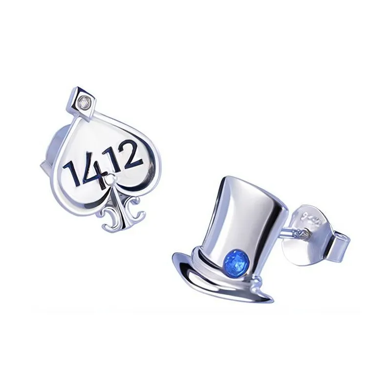 ingyunshi Detective Conan Case CLOSED Гламурный стиль Серьги "Лорд краж" Аксессуар и мерч по IP аниме