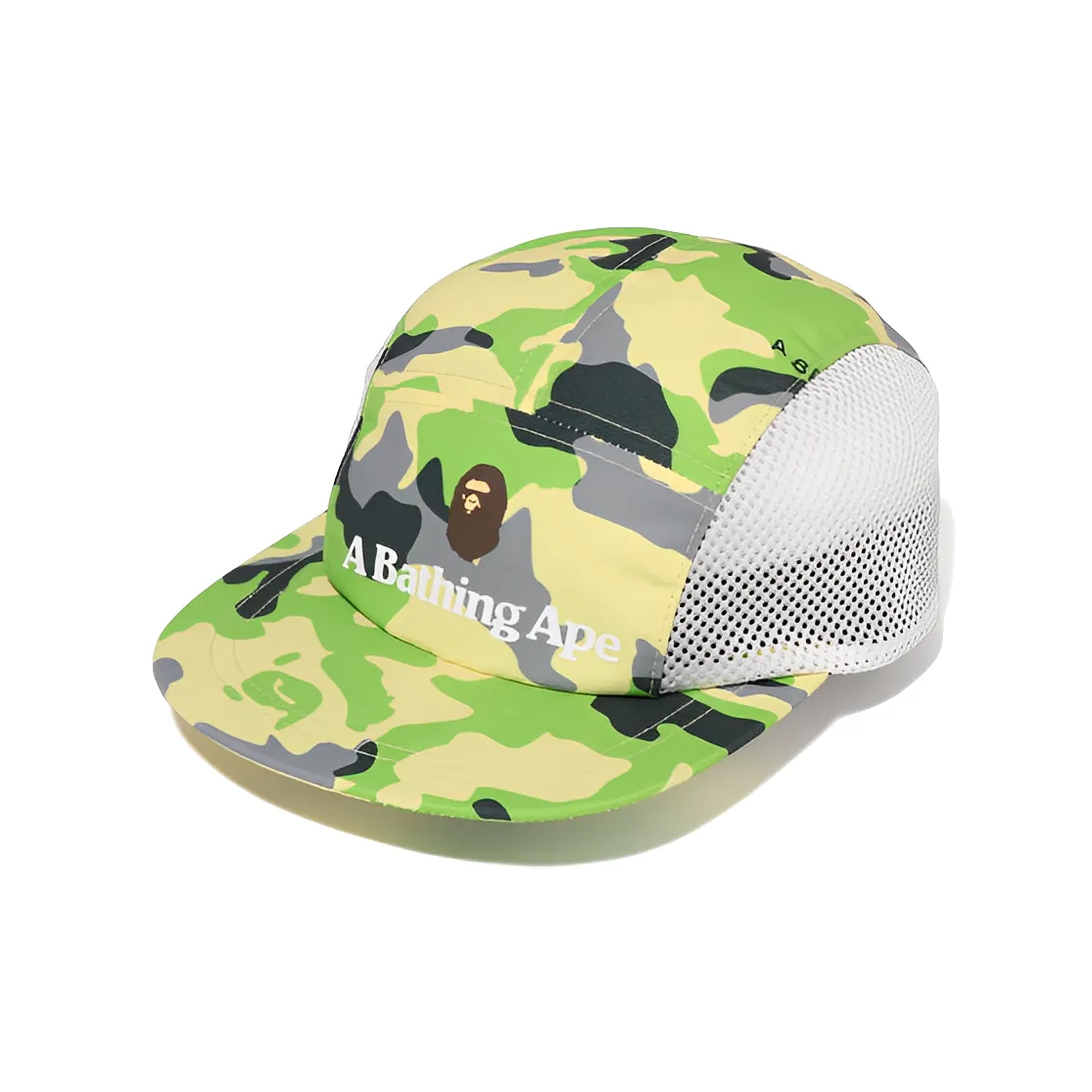 A BATHING APE Baseball Caps Kids Green