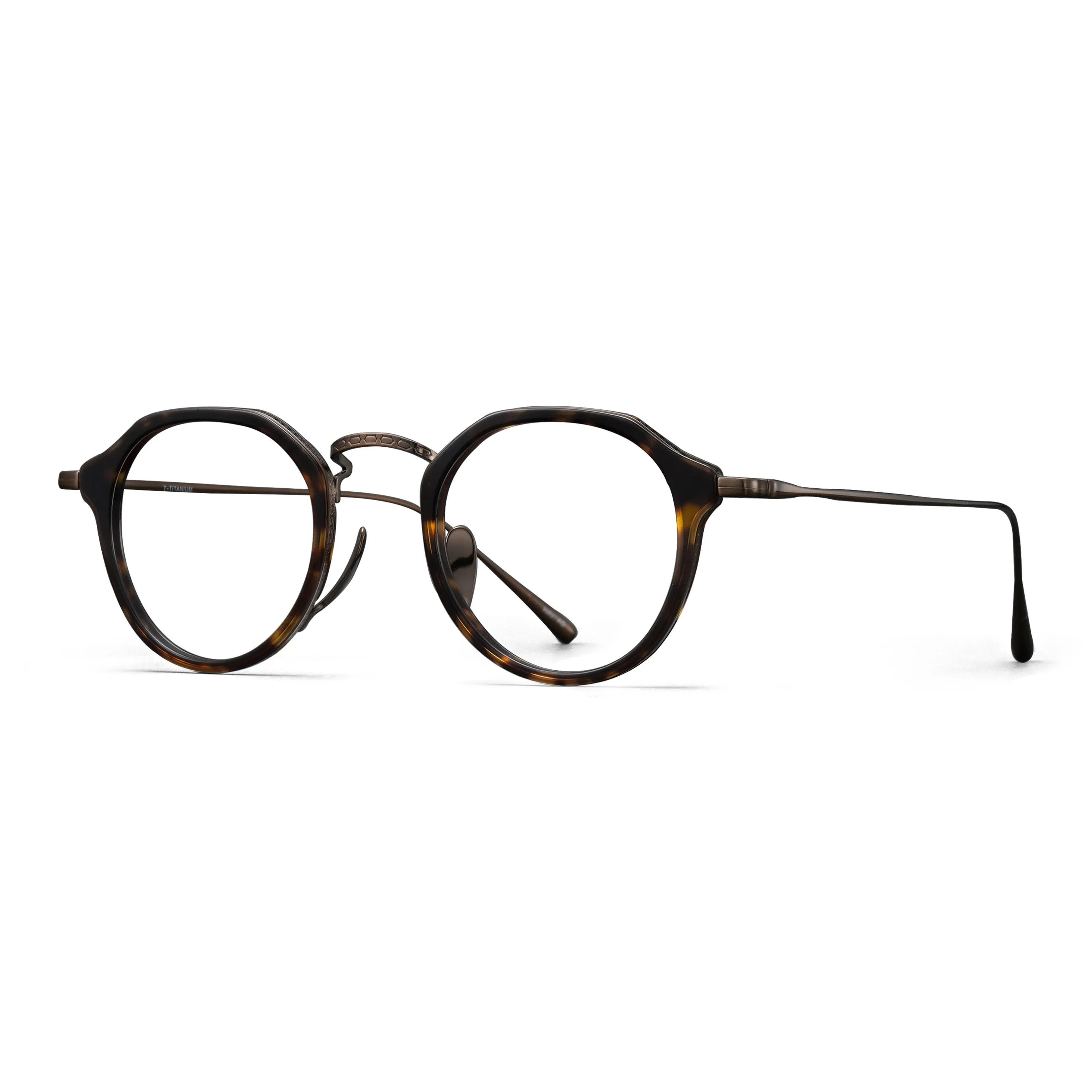 Wood Premium Пластиковая оправа Титан Нерегулярная форма Оправы для очков Унисекс