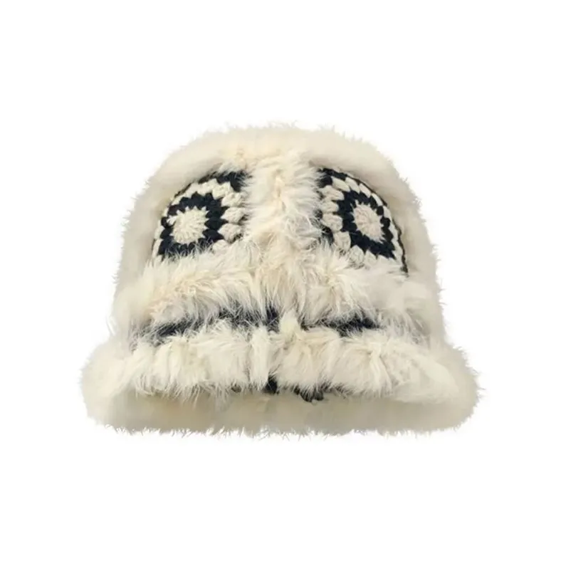 WODONBLE Полиэстер Ведрообразные Шляпы Женские