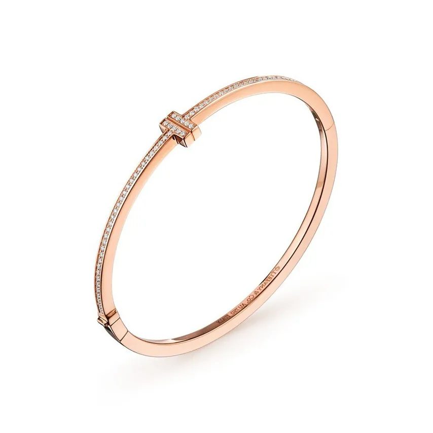 TIFFANY & CO. T Karat Gold Bangles Women's