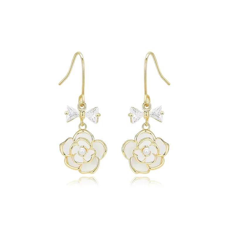 Серьги JUICY GRAPE с цирконием женские