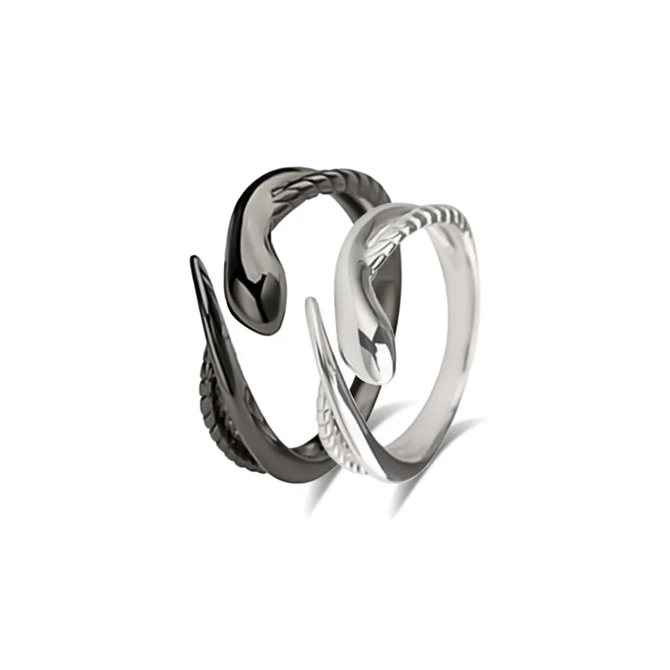 MUYAN Сплав Знак Змеи Rope Кольцо Унисекс