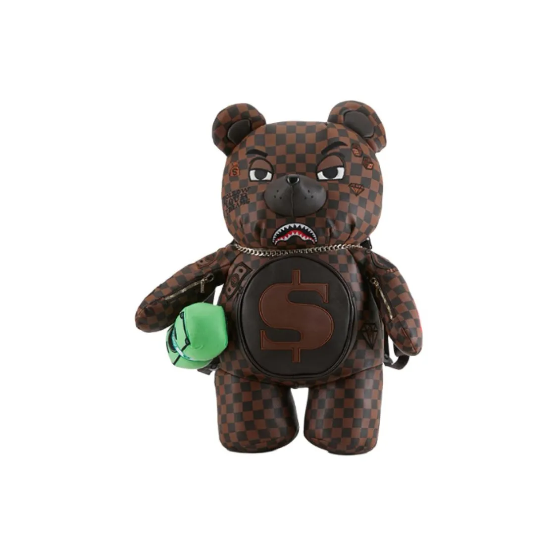 SPRAYGROUND ПУ (полиуретан) Рюкзак Большой Женские Коричневый