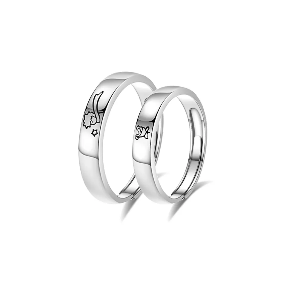 MUYAN Сплав Маленький принц And Розовое Кольцо Унисекс