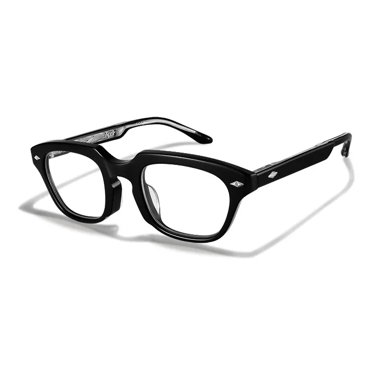 Апрель Пластиковая оправа Полиэтилен Смола Квадратные Оправы для очков Унисекс