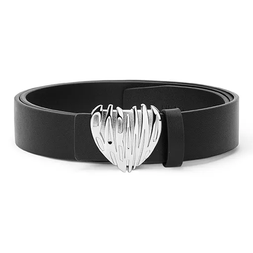 BABAMA Vegetable Tanned Leather Belts Unisex Width 2.9cm