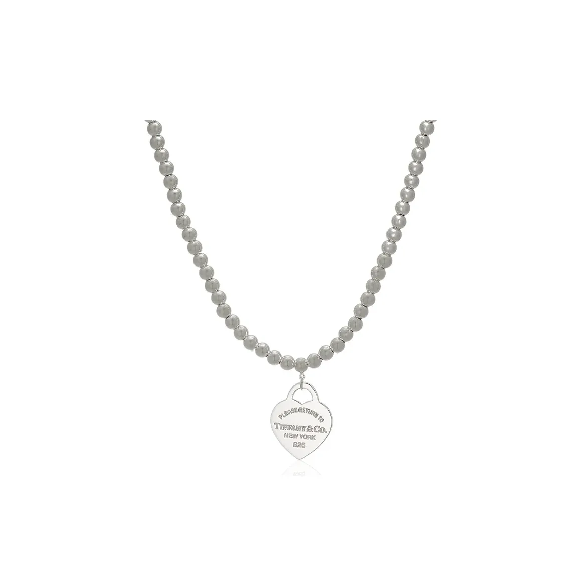 TIFFANY & CO. Return To Tiffany Collection 925 Sterling Silver Necklaces Women's Silver