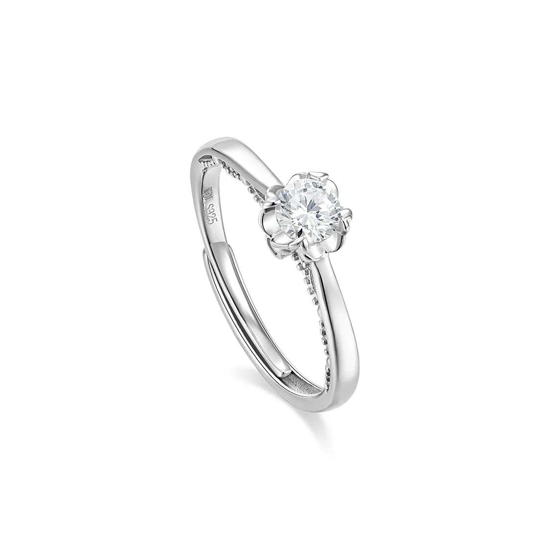 KADER 925 Sterling Silver Rings Women
s Silver White, Gift Box