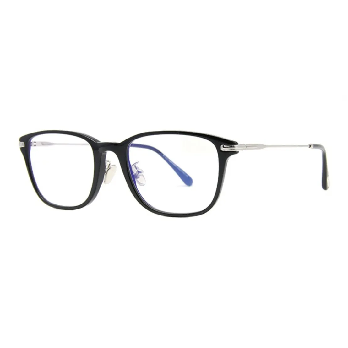 TOM FORD Plate And Metal Rectangular Eyeglass Frames Unisex