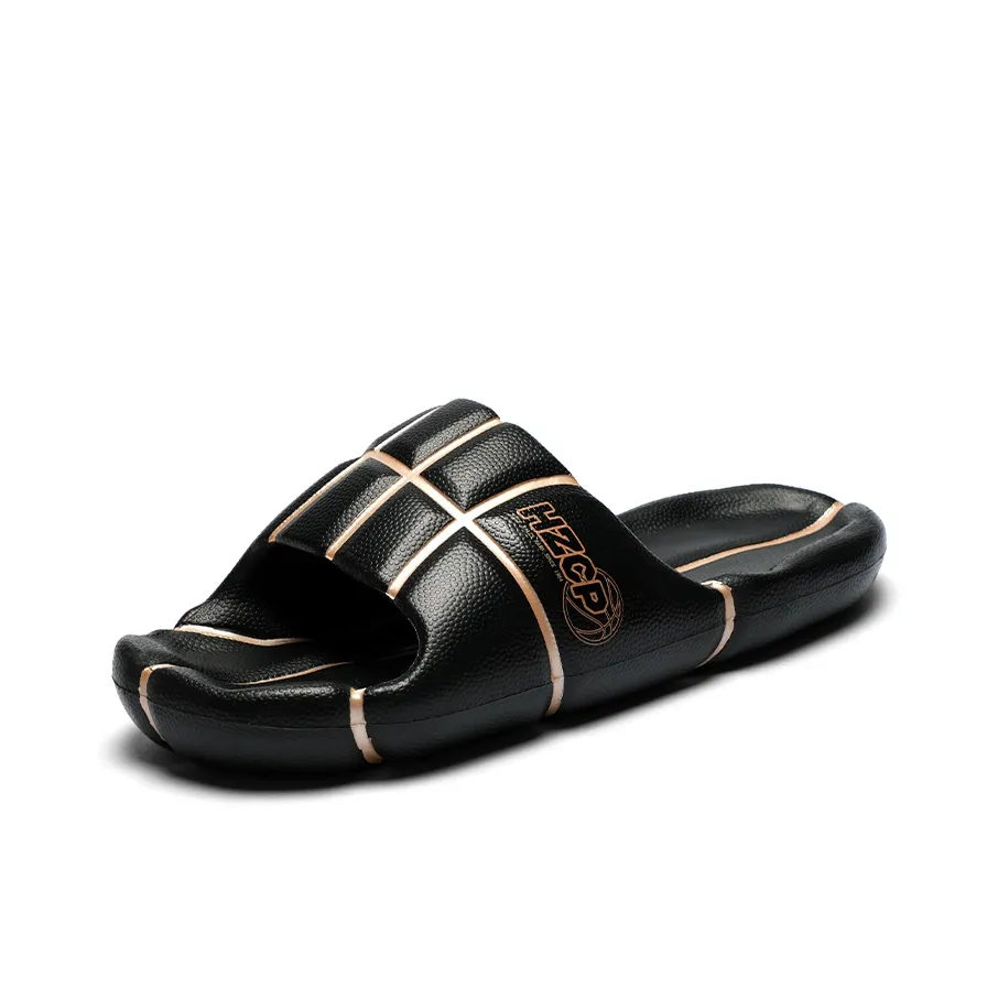 Ballspark x HZCP EVA противоскользящие баскетбольные тапочки модные повседневные унисекс черный золотой