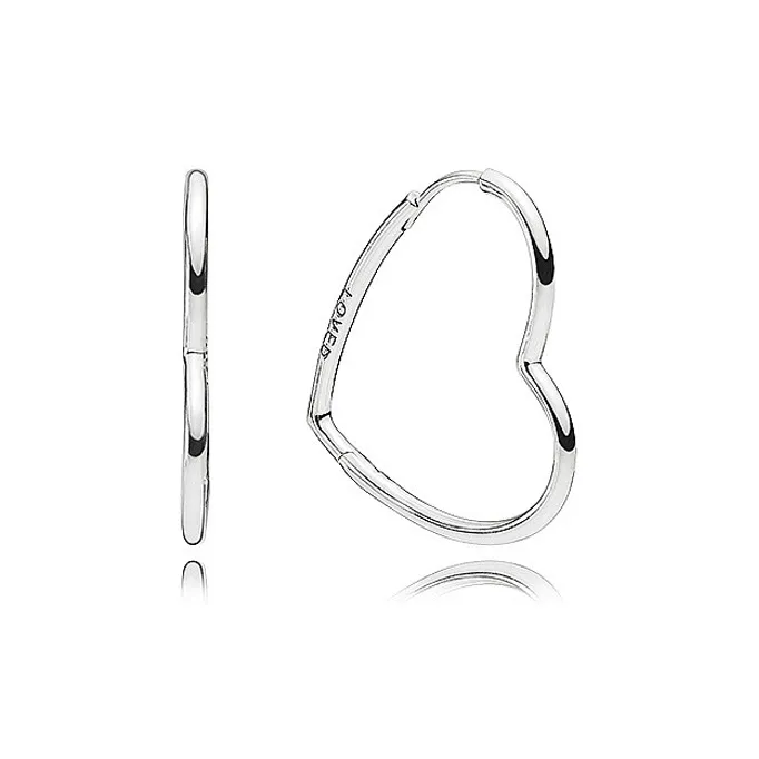Pandora 925 Sterling Silver Earrings Women's