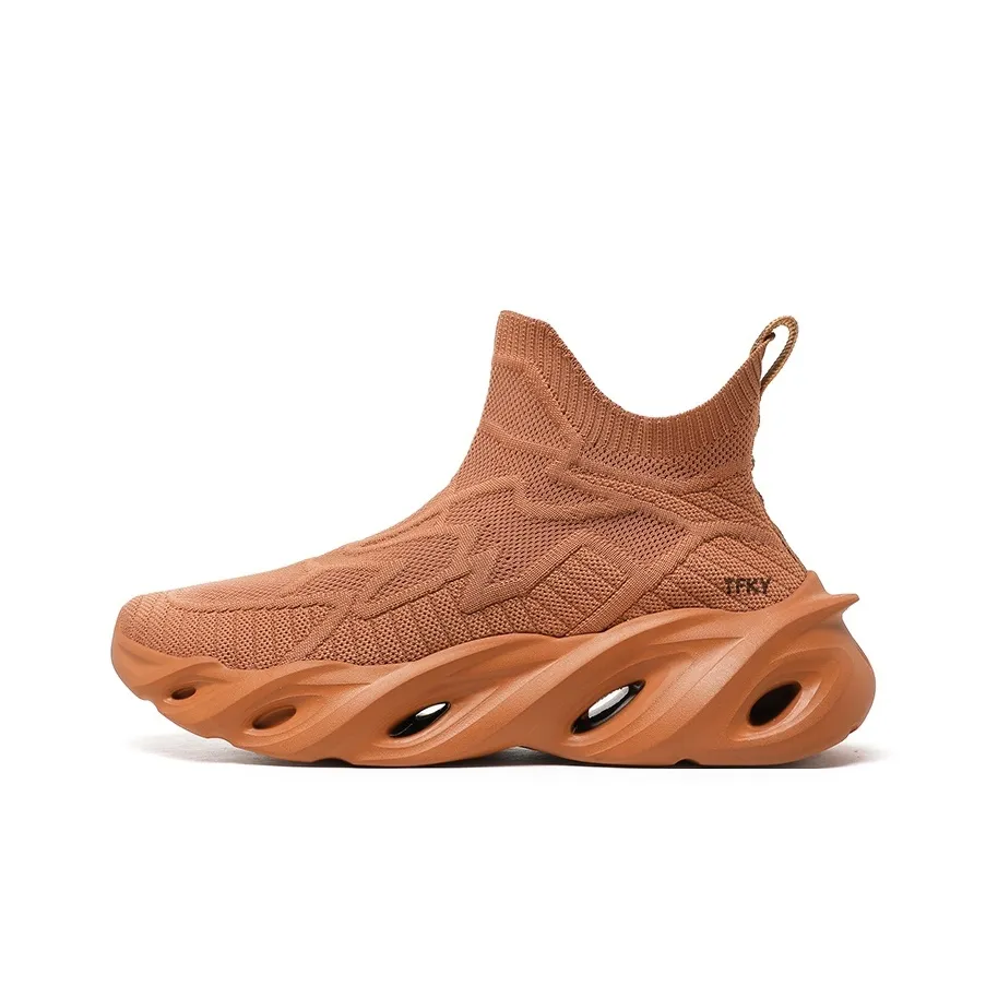 TFKY Slip-resistant MID Top Casual Men's TFKY Антислип MID Топ Повседневный Мужской