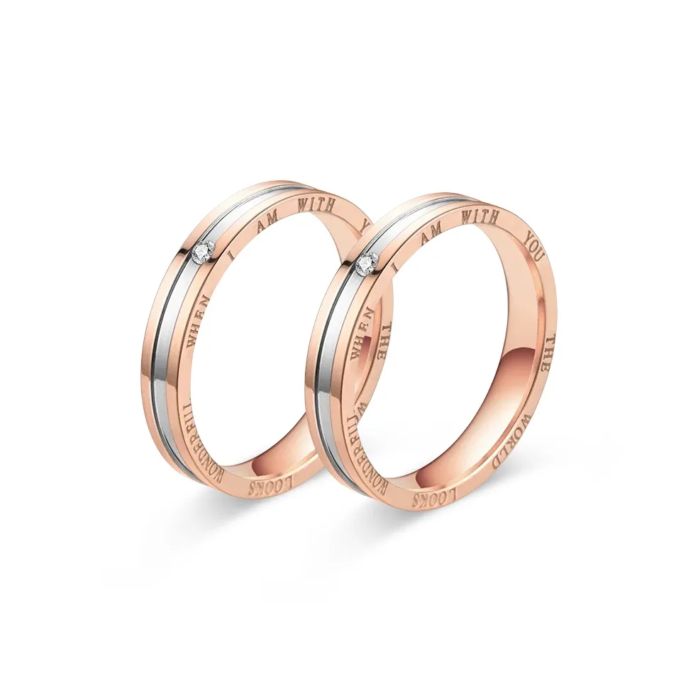 ACROWM Кольца из титана и стали унисекс