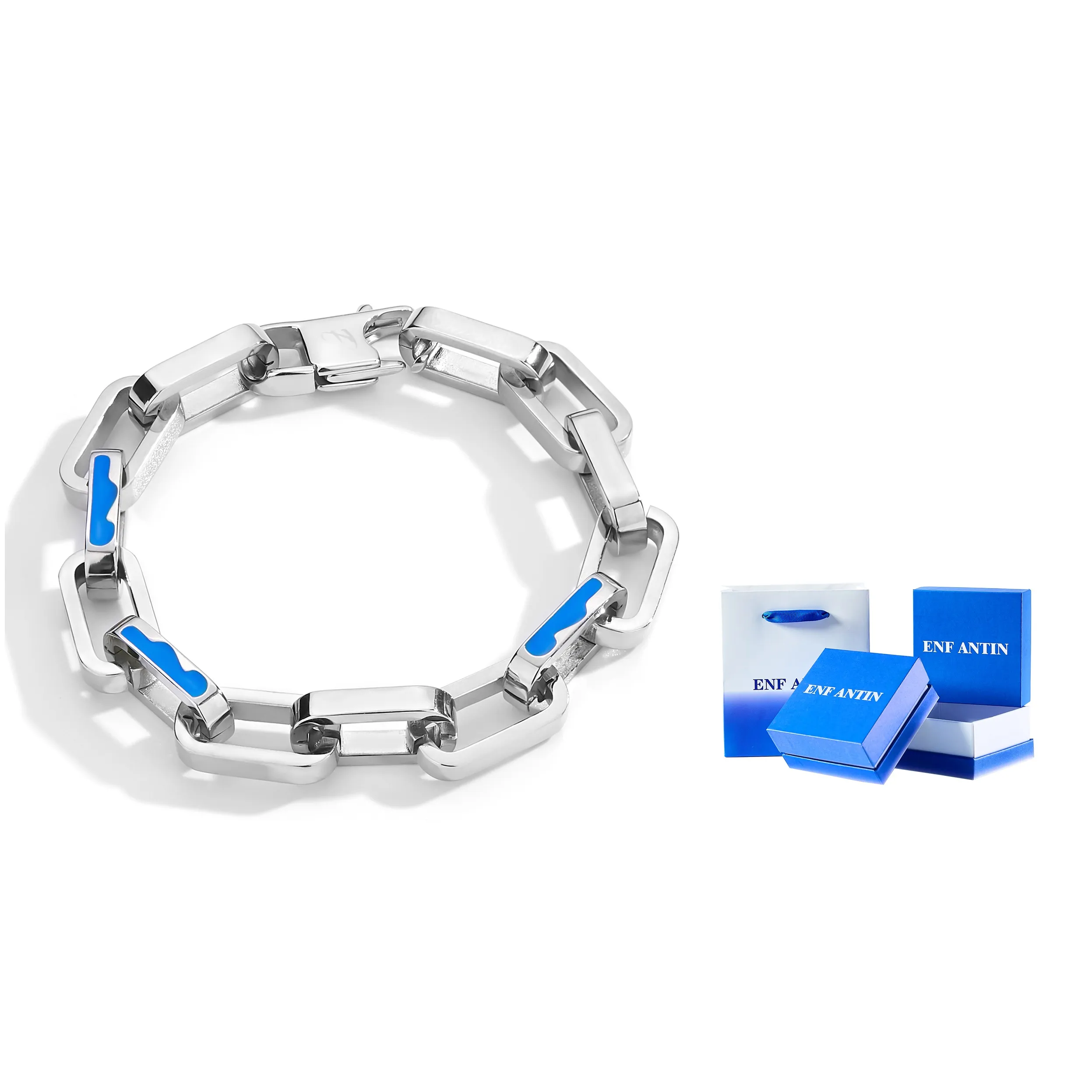 ENFANTIN Браслеты из титанового стального сплава Унисекс