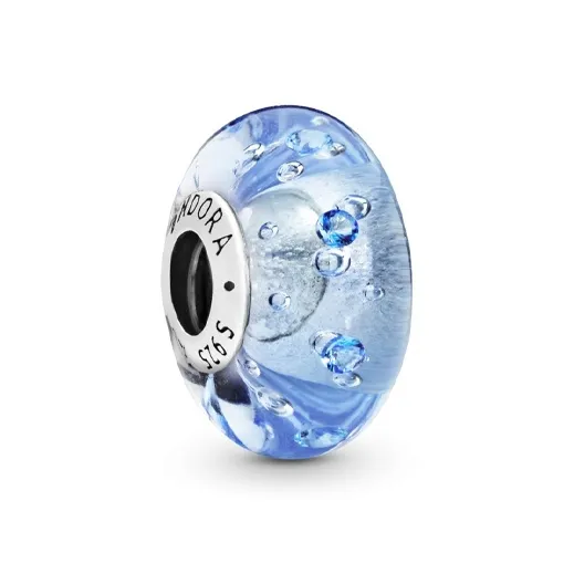 Pandora Sterling Silver 925 пробы / Cubic Zirconia Ювелирные аксессуары Синий Женские