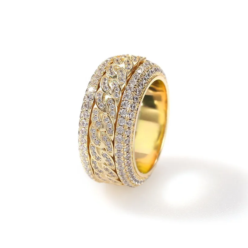 KING OF BLING Цирконовые кольца унисекс