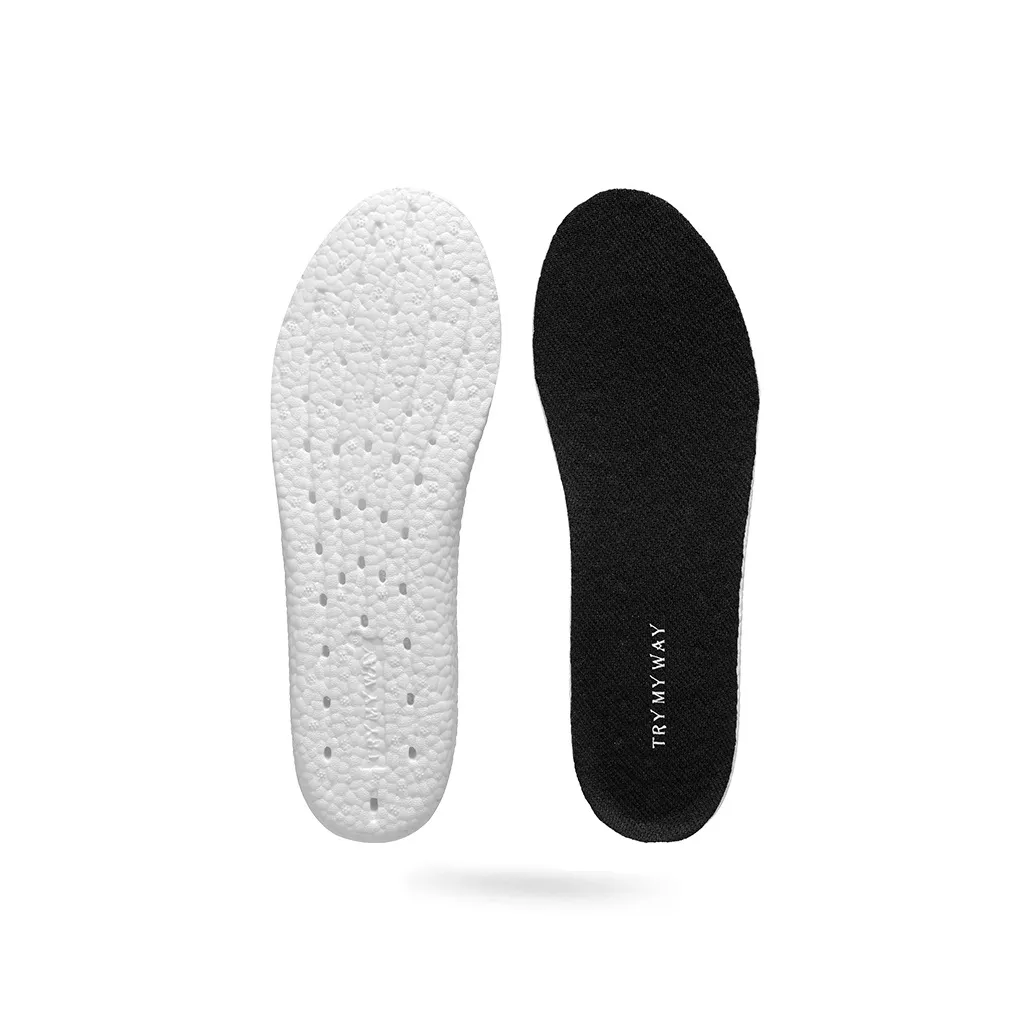 TRY MY WAY Soft Cushioning Breathable Moisture Wicking Odor Resistant Invisible Squashy Feeling Unisex