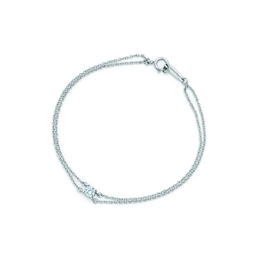 TIFFANY & CO. Platinum Bracelets Women's Silver