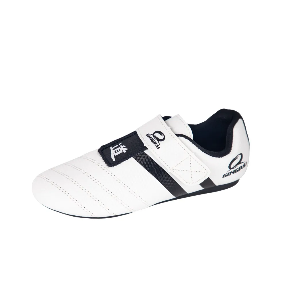 Competition Anti-Slip And Wear-Resistant Lightweight Low-Top Taekwondo Shoes Unisex Black White