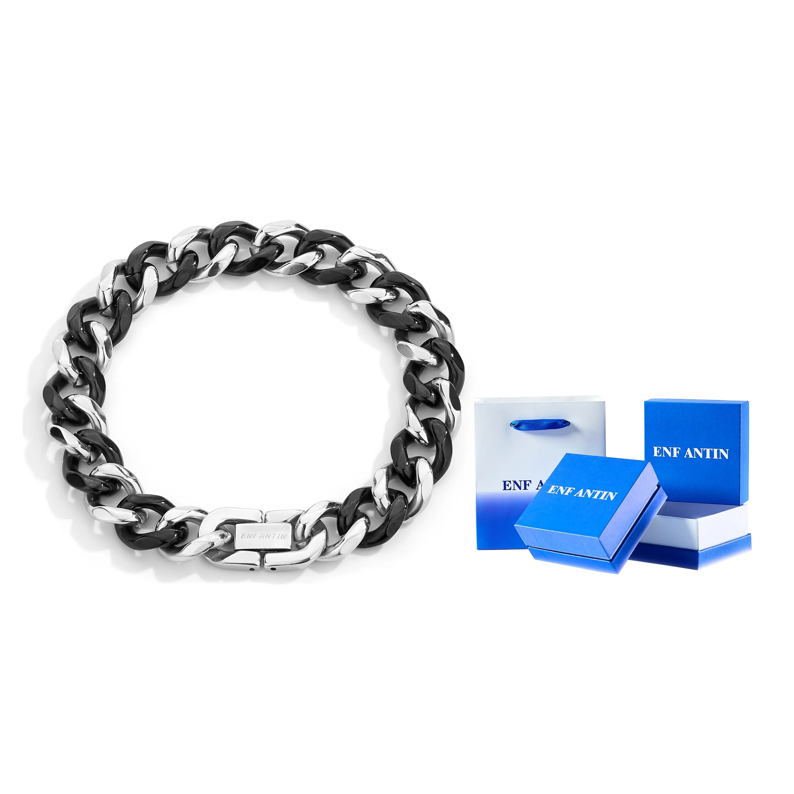 ENFANTIN Браслеты из титанового стального сплава Унисекс