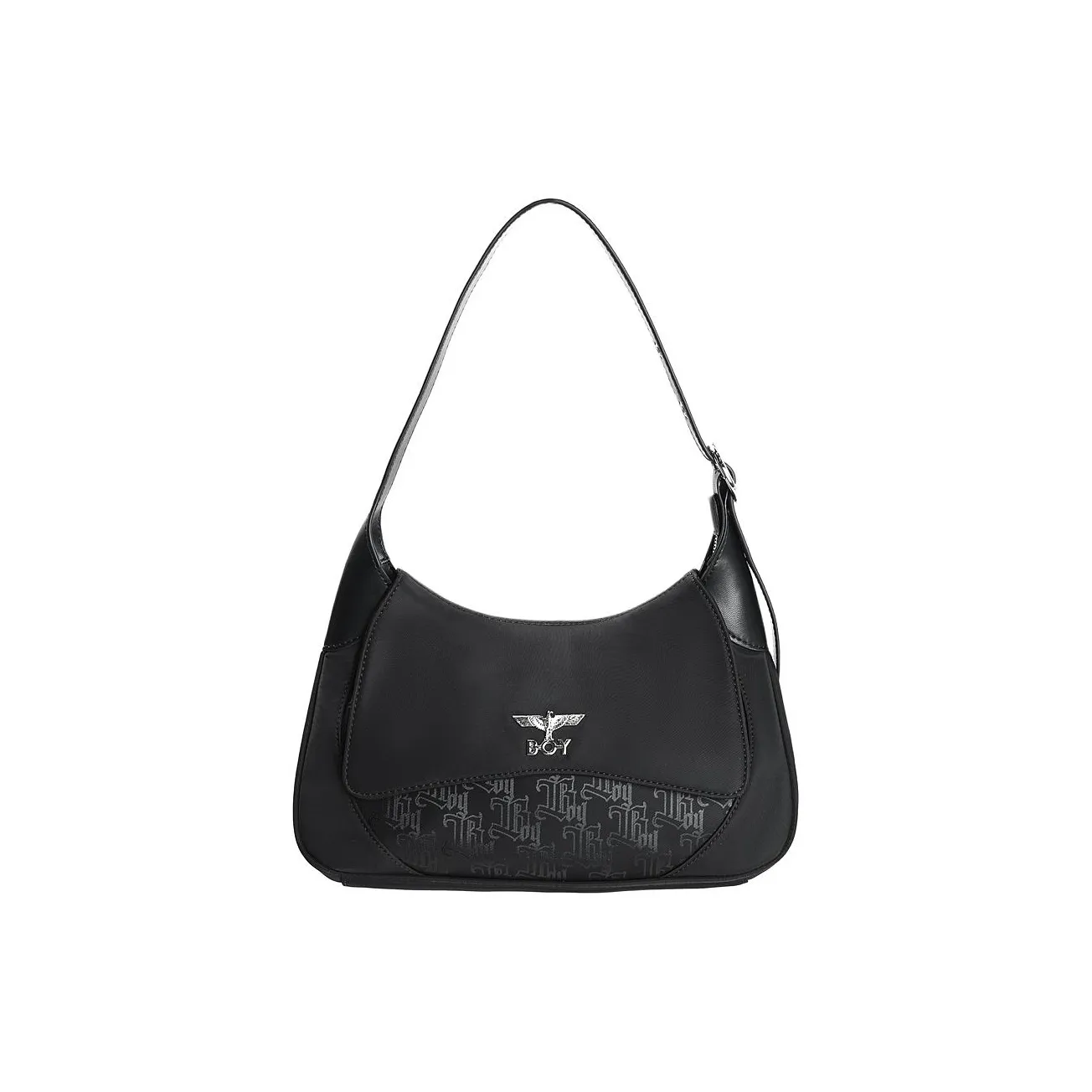 Boy London Fabric Handbag, Shoulder Bag Women's Black