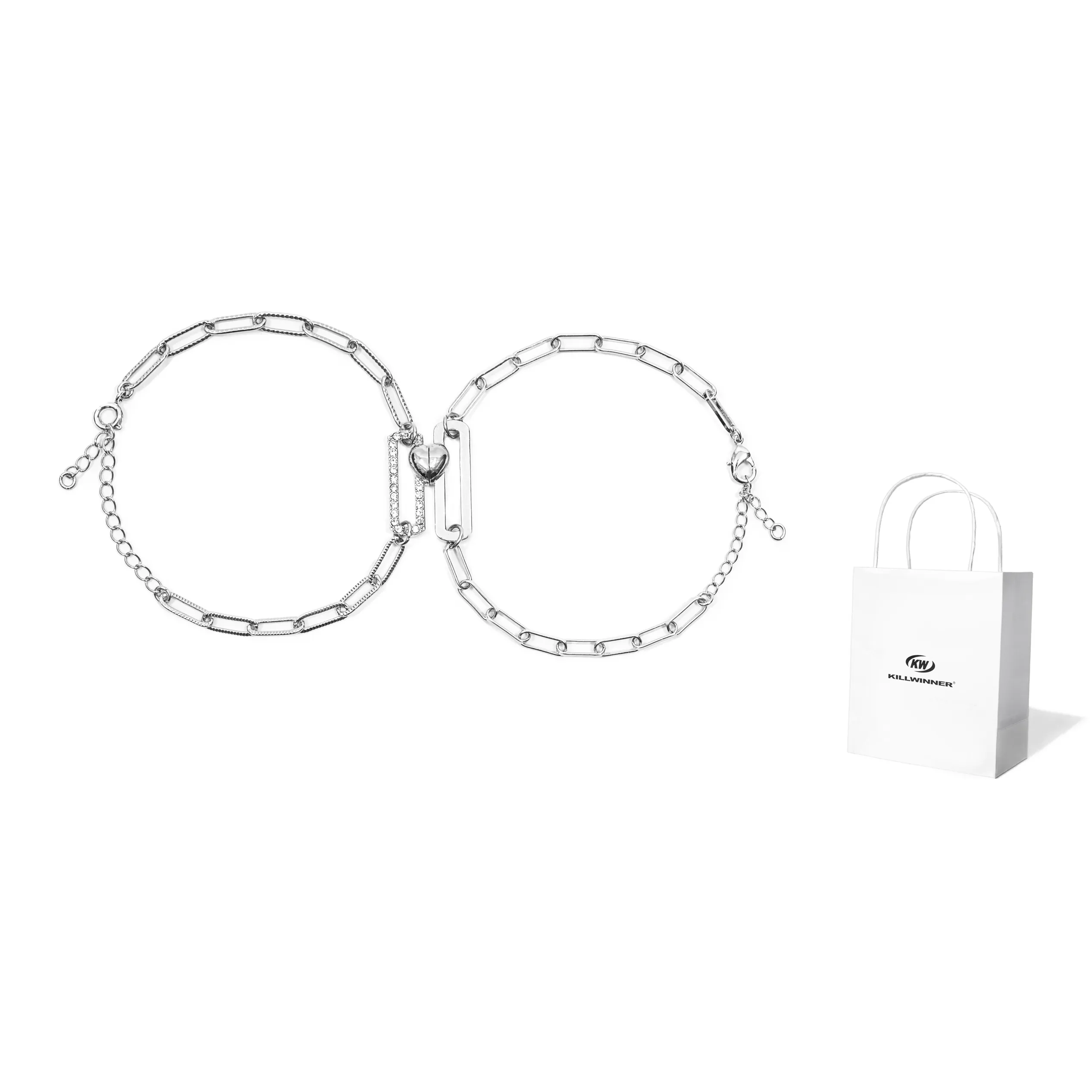 KILLWINNER Титановый стальной браслет унисекс