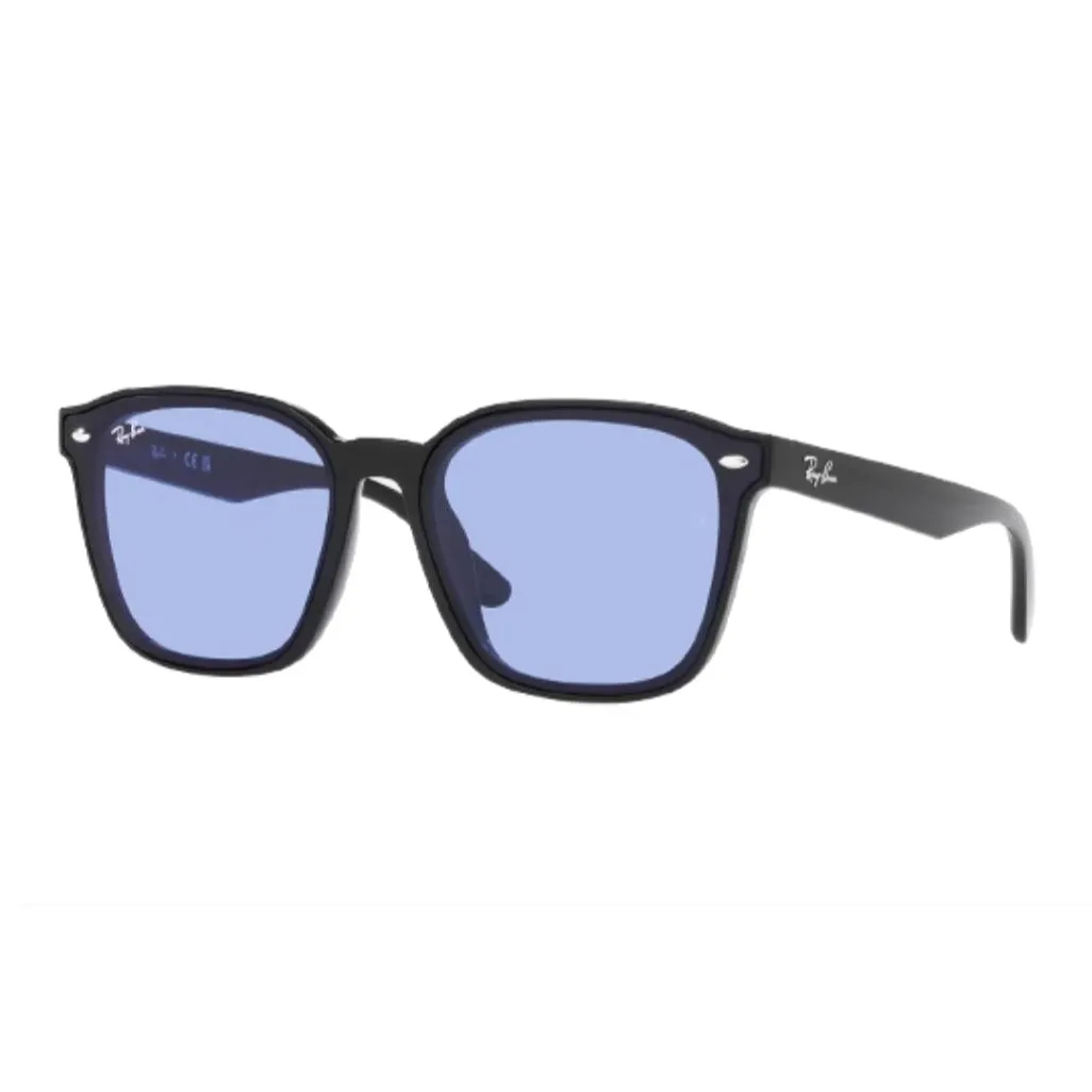 RayBan Injection Molded Irregular Shape Sunglasses Unisex Black