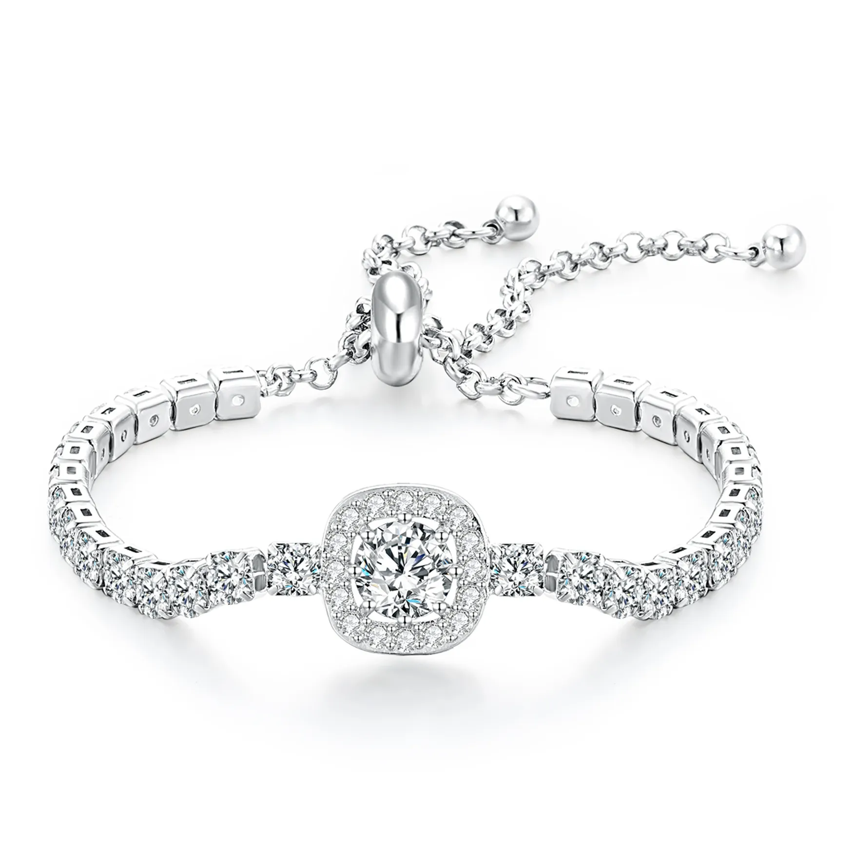 ERROR Синтетический кубический цирконий Браслеты Женские