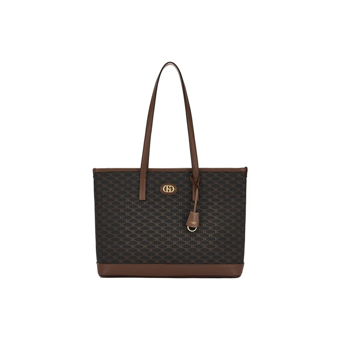 HAZZYS Сумка из искусственной кожи сумка для покупок сумка через плечо большая женская сливочно-коричневая