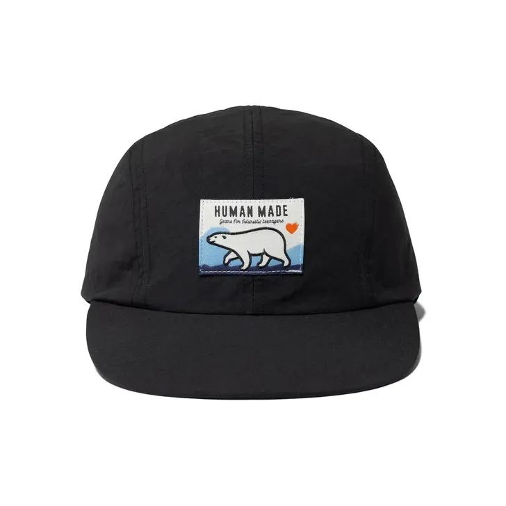 HUMAN MADE Nylon Baseball Caps Unisex Black