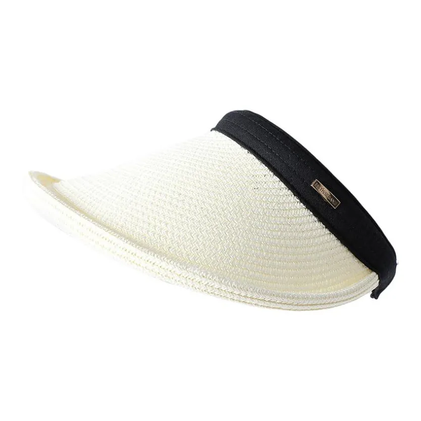 LE TISSERAND Солнцезащитная соляная шляпа с козырьком Женская