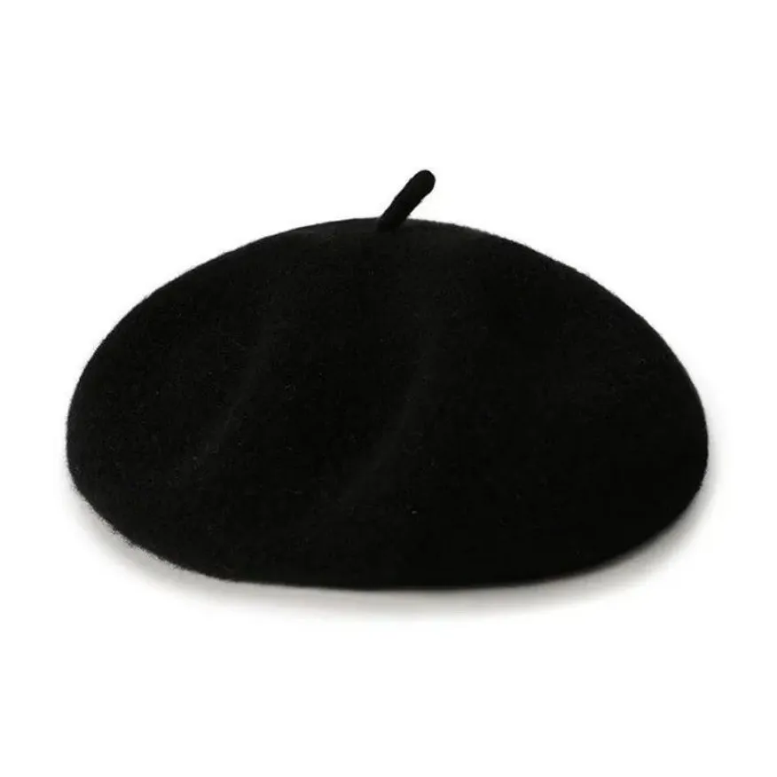 MINGYUANDAILI Чистая шерсть Шапки и Кепки Женские