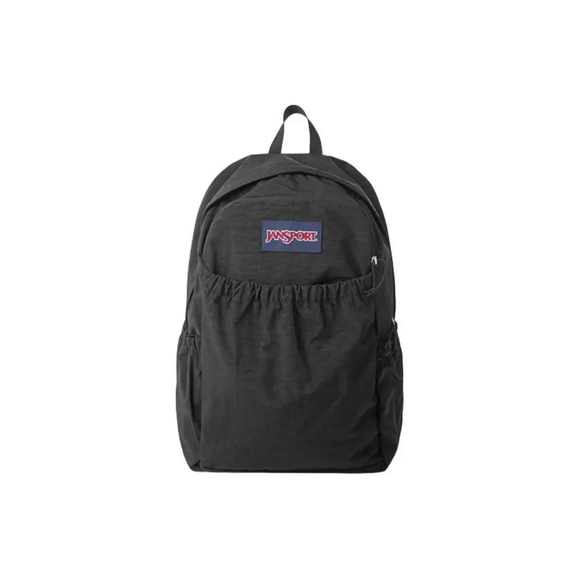 JanSport 420D Nylon Backpack Medium Size Unisex Multicolor Black