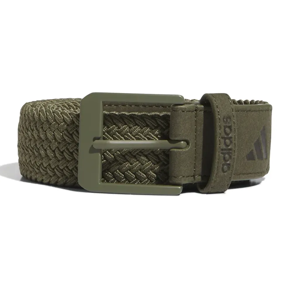 Adidas Переработанный полиэстер нетканый материал резиновый ремешок унисекс зеленый ширина 3,8 см