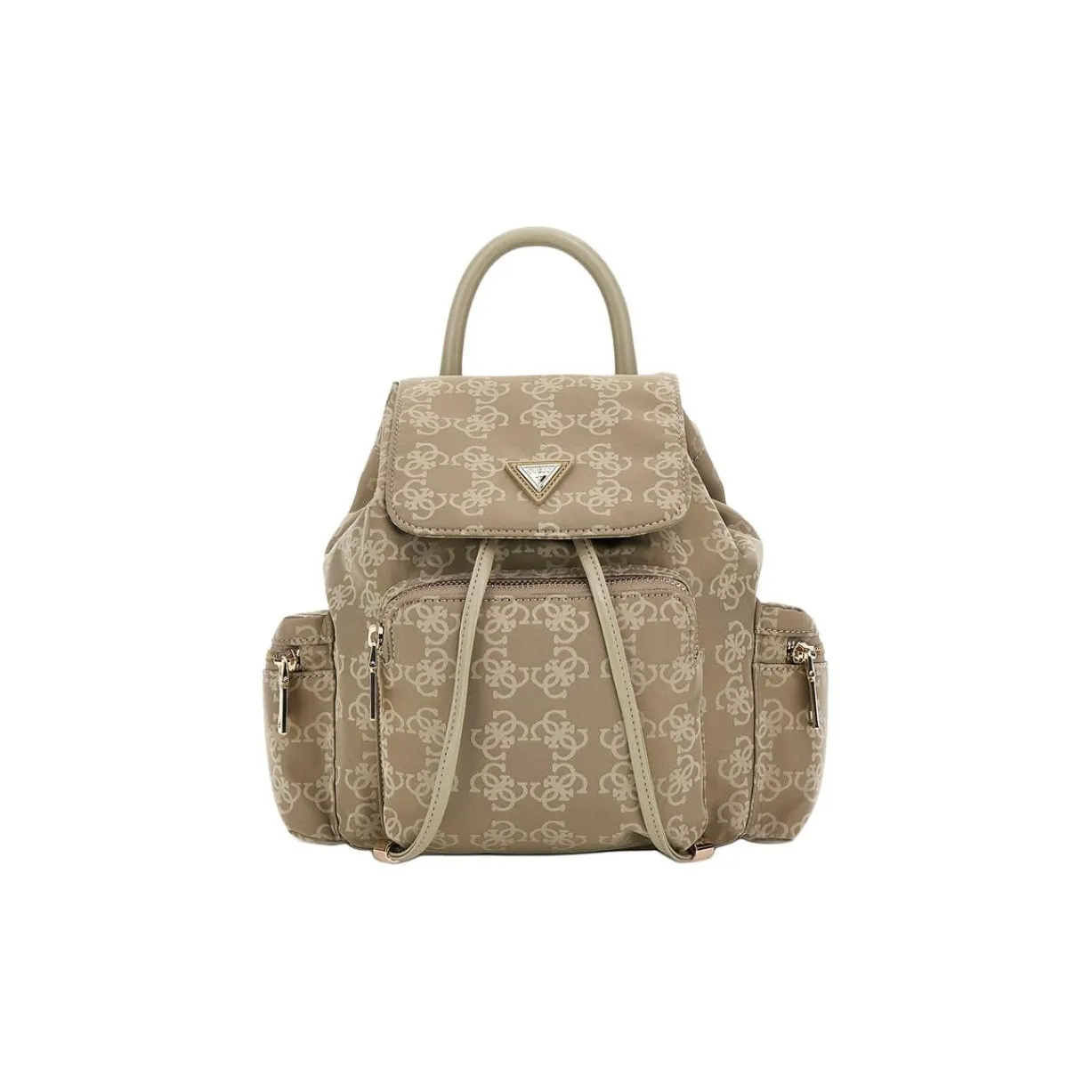 GUESS Fabric Backpack Tubas Women's Beige Brown