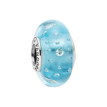 Pandora / Ювелирные аксессуары, синий, женские