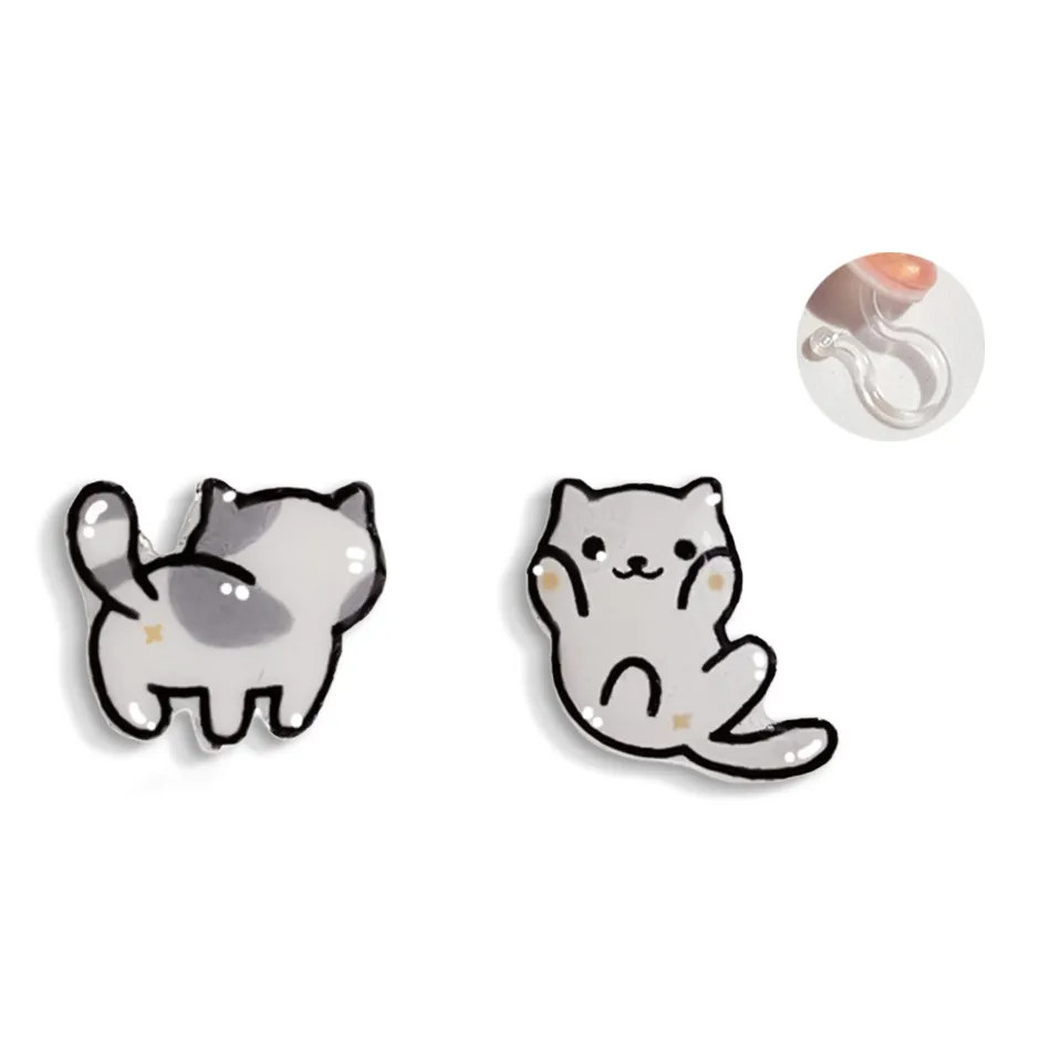 Inkopper Акриловая заколка для волос On Серьги Женские