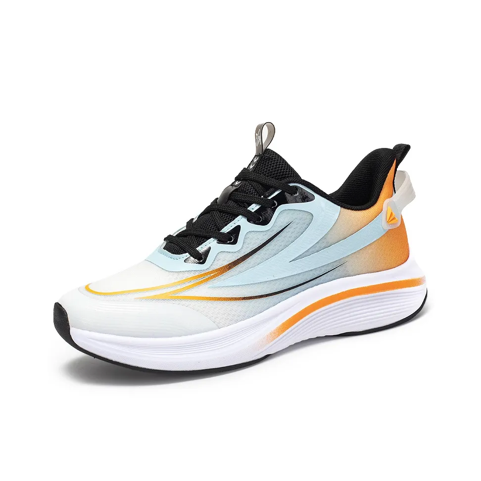 TONYBEAR Running Shoes Men's Low Top White/Black