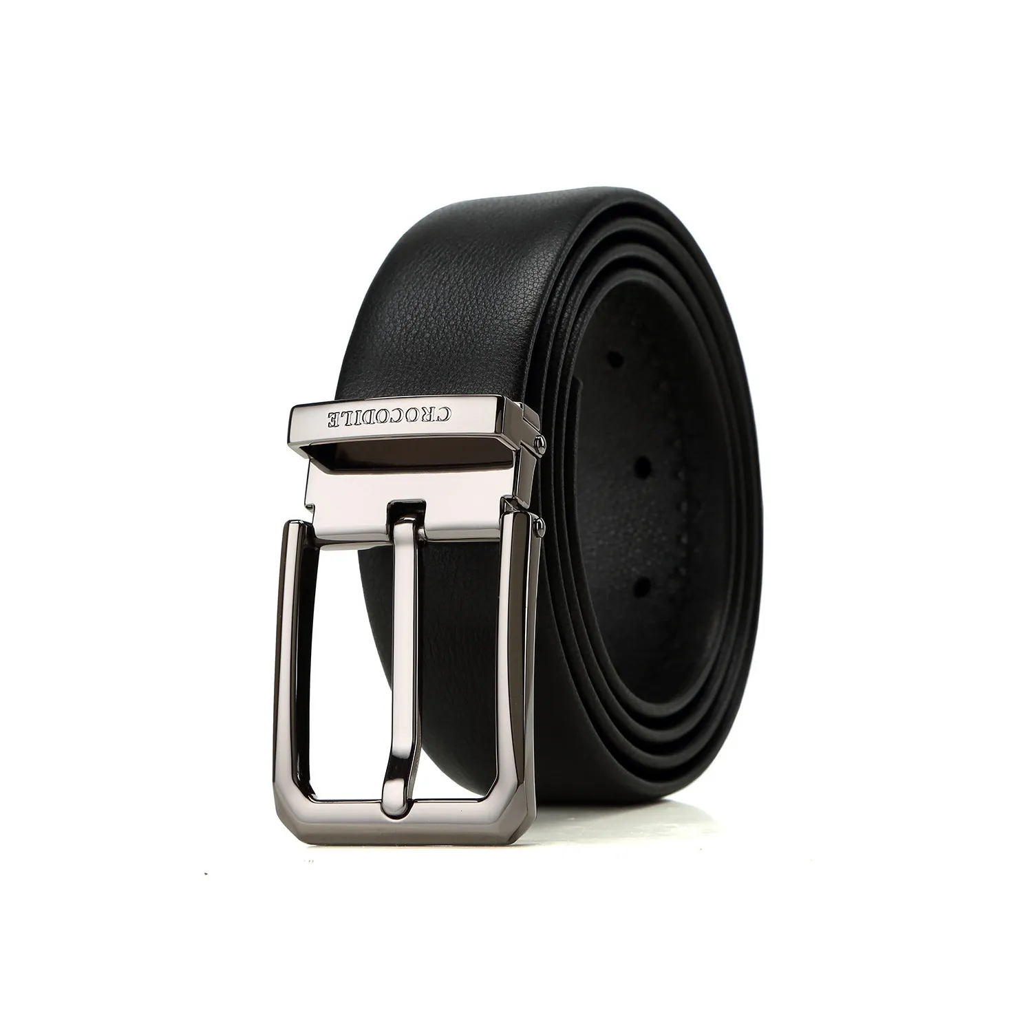 Крокодил верхняя коровья кожа ремни мужской 3,4CM