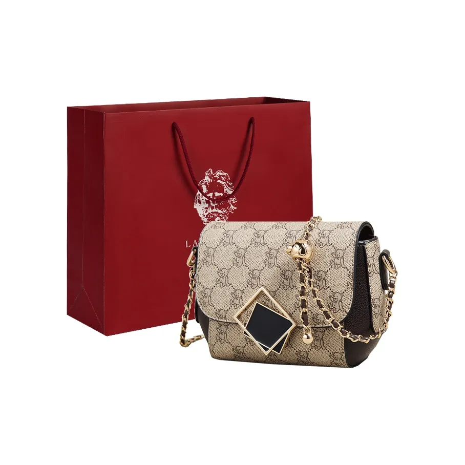 Old Man's Head ПВХ Сумка через плечо Маленькая Женская Серый