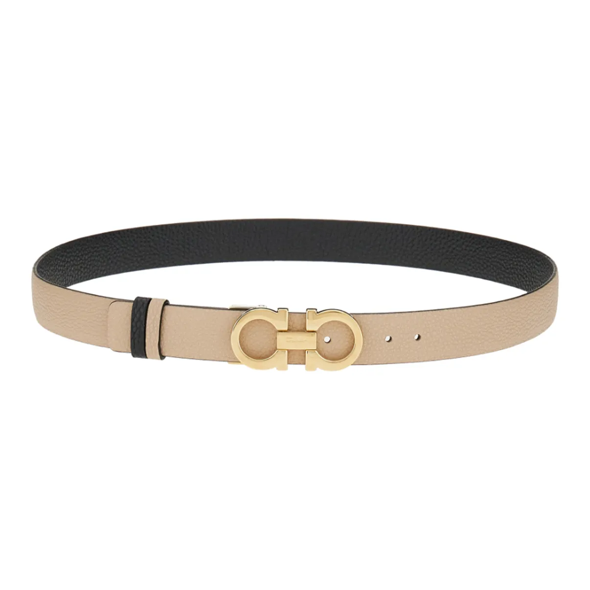 Ferragamo Gancini-buckle Reversible Belt