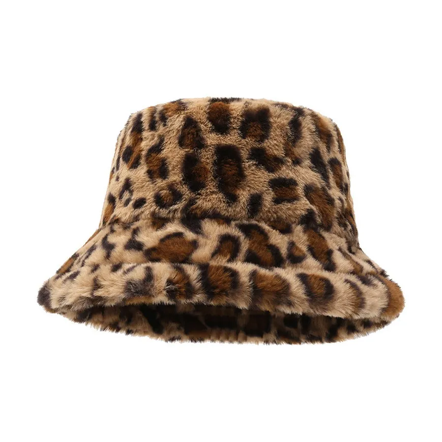 NOMK Полиэстер Ведрообразные Шляпы Женские Кофейные