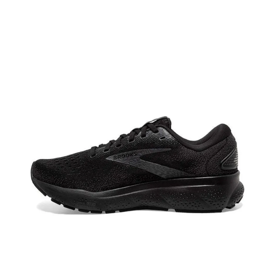 Brooks Anti-Slip Wear-Resistant Low-Top Casual Running Shoes Men's Black