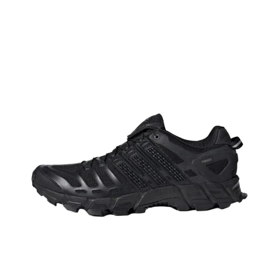Adidas Adistar Slip-resistant Abrasion-resistant Breathable Low-top Streetwear Unisex Black Adidas Adistar Противоскользящий Устойчивый к истиранию Дышащий Низкий Топ Уличная Обувь Унисекс Черный