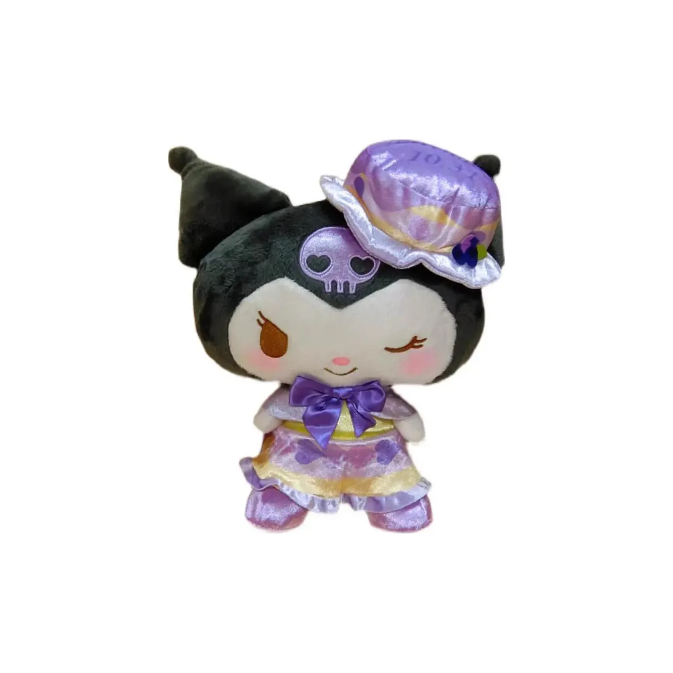 FURYU Kuromi Happy Birthday Dolls Plush Doll 35cm Height