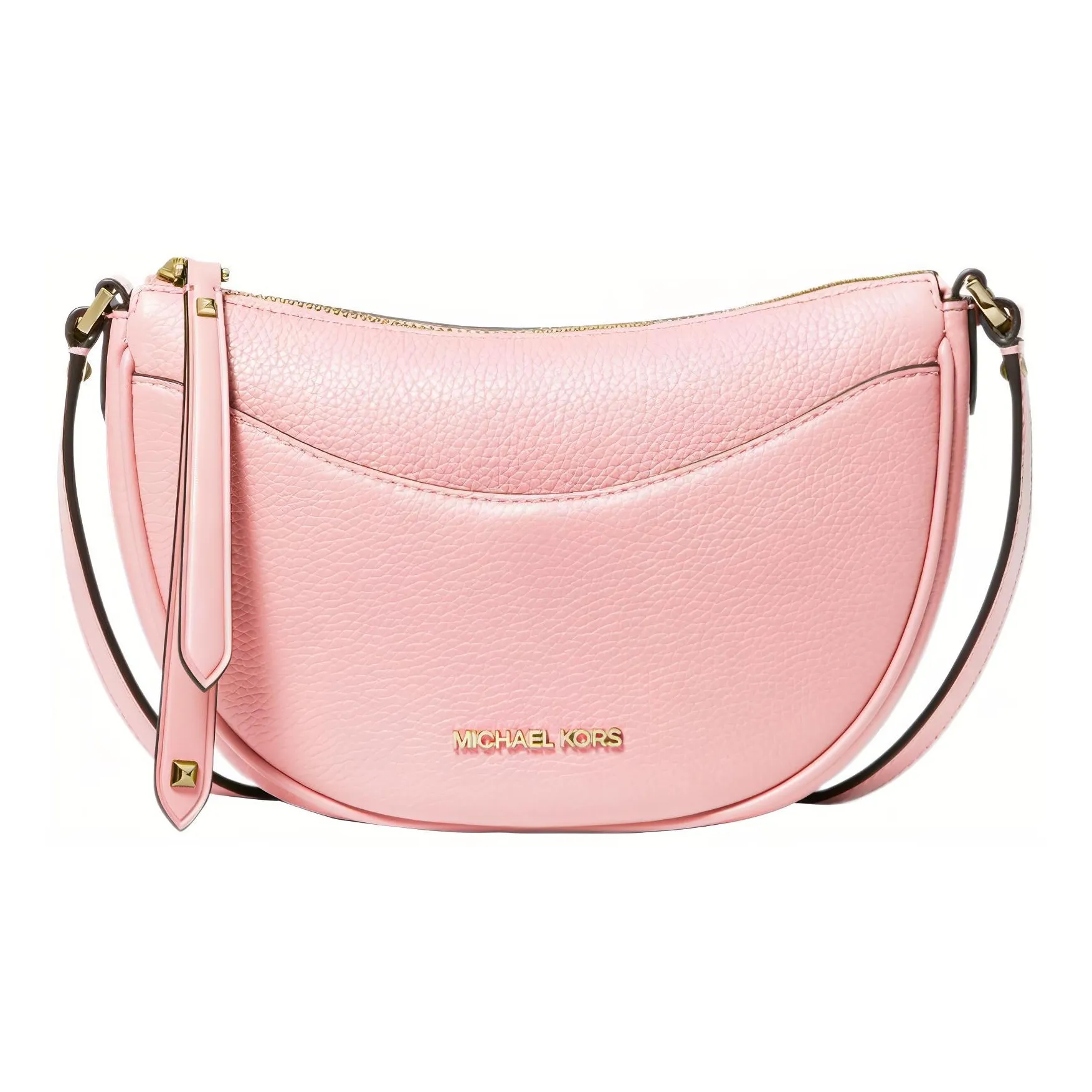 MICHAEL KORS Сумка из кожаной галечницы сумка через плечо маленькая женская розовая