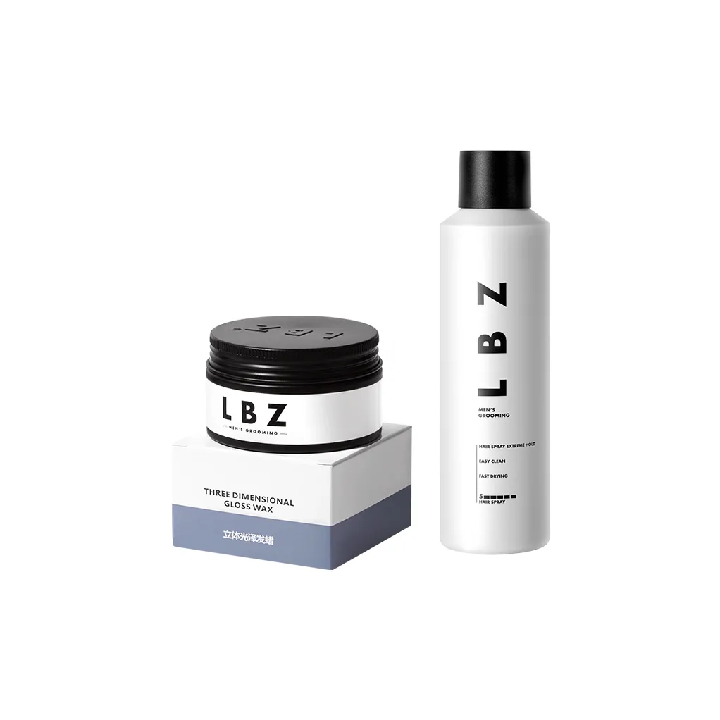 LBZ Мужская Волосы Глина Освежающий Блестящий Естественный Увеличивающий Объем Стайлинг